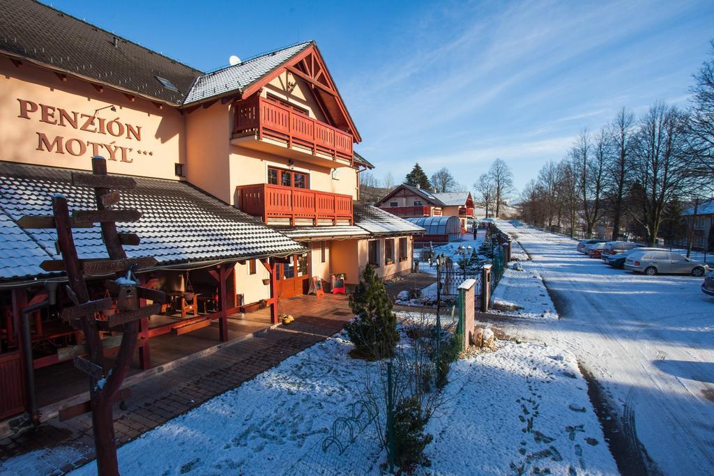 Penzion Motyl Liptovská Teplá Exteriör bild